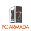 PC AMD Ryzen 5 4600G + 8 GB DDR4 + SSD 240GB + Gabinete Kit PCCOMBO076